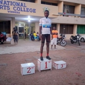 Shammah wins 2023 Aboakyer Festival Cycling Race