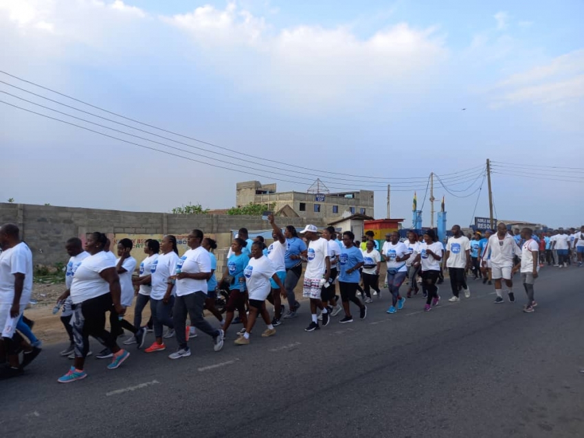 Cartel Foundation Charity Health Walk Charms Enormous Crowd