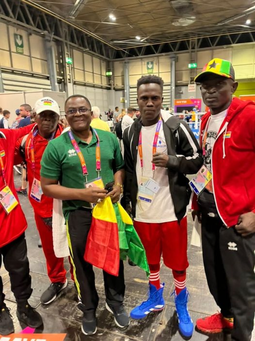 GOC / CGA president commends boxers and Team Ghana